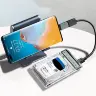 Внешний корпус для HDD/SSD 2.5" USB 3.2 с дисплеем