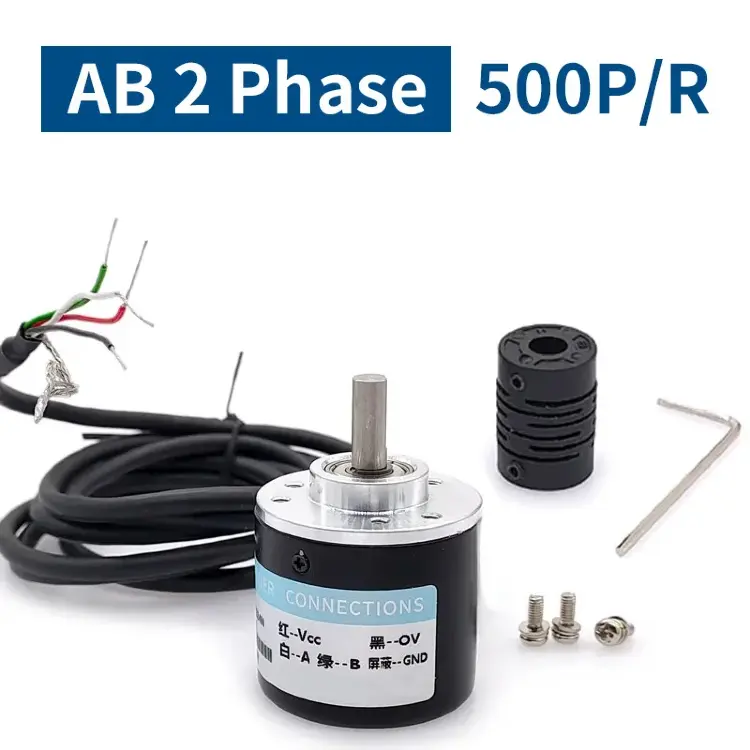 Инкрементальный энкодер 38S6G5-B-G24N AB 360 импульсов/об. NPN 5-24В