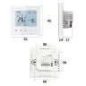 MINCO HEAT M4A термостат Tuya WiFi для теплого пола 3A/16A