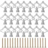 Серый / 200PCS (100sets)