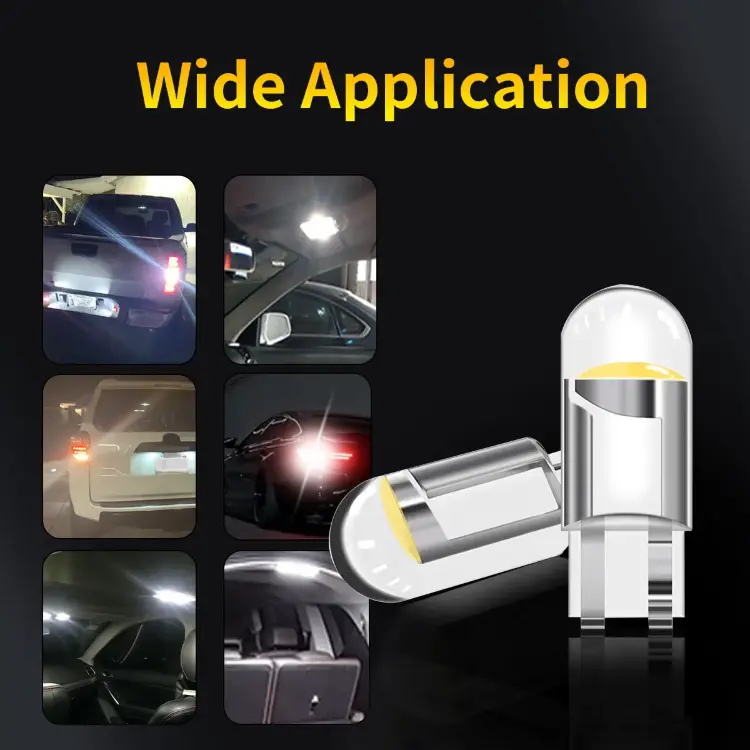 Светодиодные лампы W5W T10 WY5W 192 194 168 для автомобиля, 10-20 шт