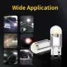Светодиодные лампы W5W T10 WY5W 192 194 168 для автомобиля, 10-20 шт