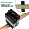SSR твердотельное реле однофазное DIN-рейка 10A 25A 40A 50A 60A 80A
