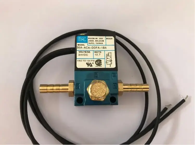 MAC 3-портовый электромагнитный клапан управления наддувом DC12V 35A-ACA-DDBA-1BA