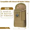 Тактическая сумка для рации с креплением Molle