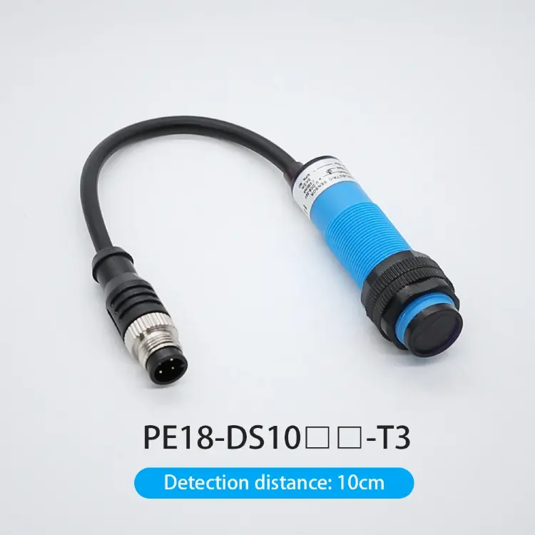 Фотоэлектрический датчик M18 диффузный с разъемом NPN/PNP
