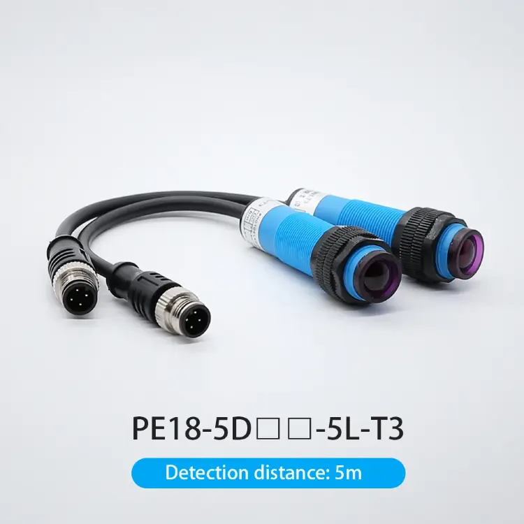 Фотоэлектрический датчик M18 диффузный с разъемом NPN/PNP