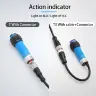 Фотоэлектрический датчик M18 диффузный с разъемом NPN/PNP