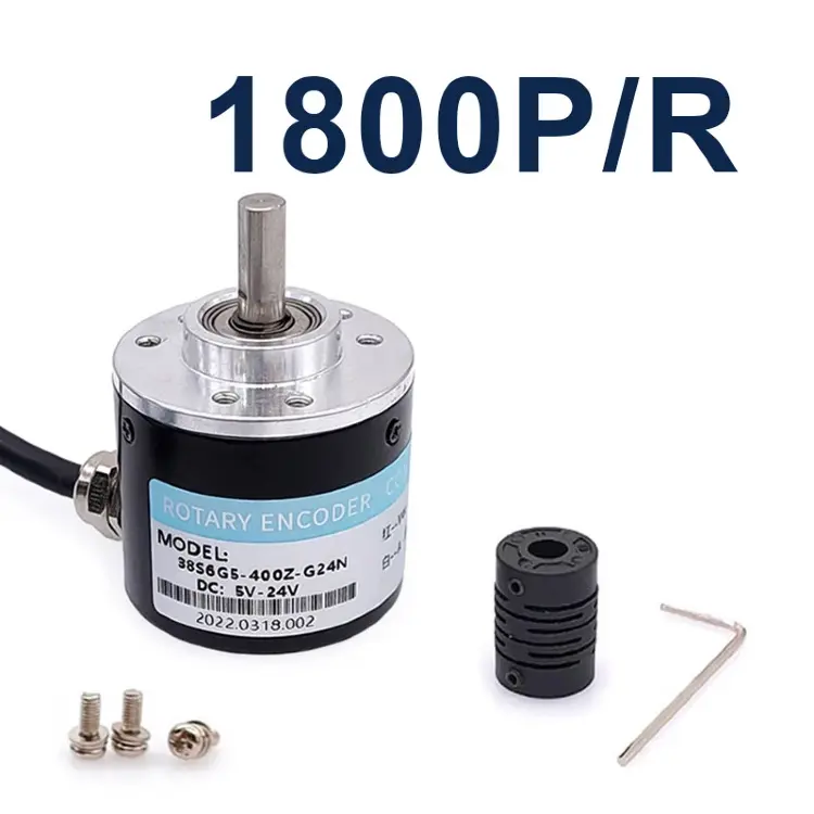 Поэтапный поворотный датчик C38S6G5-Z E6B2-CWZ6C 5-24V 360 P/R