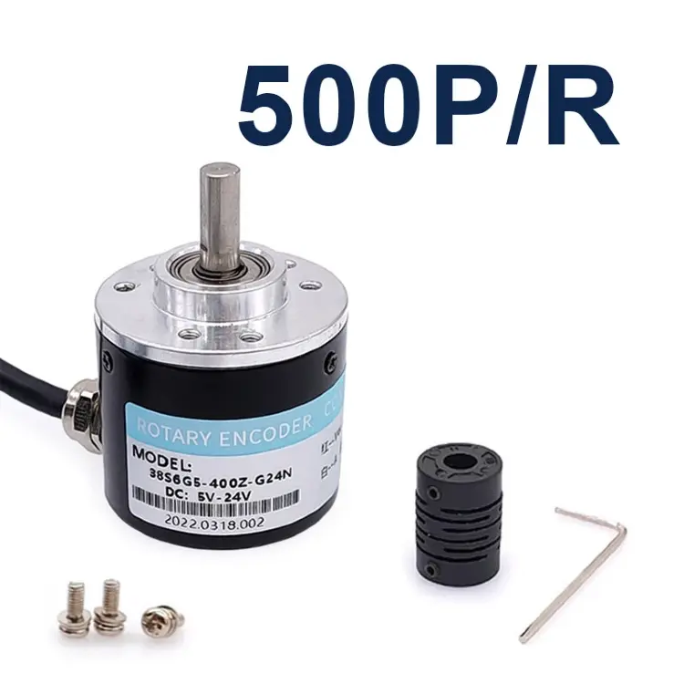 Поэтапный поворотный датчик C38S6G5-Z E6B2-CWZ6C 5-24V 360 P/R