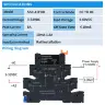 SSR-41FDD/DA твердотельное реле на DIN-рейку 6A DC-AC/DC-DC