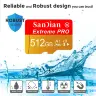 Карта памяти Micro SD TF 32-512 ГБ с адаптером