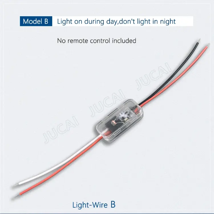 Фотоэлектрический переключатель DC 12V/24V 5A с датчиком света