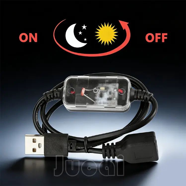 Фотоэлектрический переключатель DC 12V/24V 5A с датчиком света