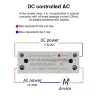 Однофазное твердотельное реле SSR 10A 25A 40A 60A 80A 100A DIN-рейка