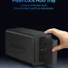 TERRAMASTER F2-425 сетевое хранилище NAS 2 отсека Intel x86