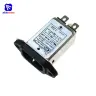 Разъем питания IEC 320 C14 с EMI-фильтром 250В 10А