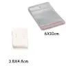 3.8x4.8 White Card / NO OPP Bag
