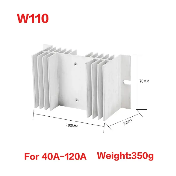 Реле твердотельное SSR DA AA 10-220A однофазное 3-32В DC 220В AC