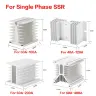 Реле твердотельное SSR DA AA 10-220A однофазное 3-32В DC 220В AC