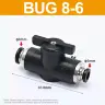 BUG6-8(black) / 1PCS