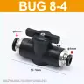 BUG4-8(black) / 1PCS