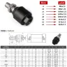 Чёрный 4 / SC80 M20X1.5