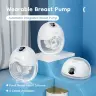 Электрический молокоотсос Hands Free с LED дисплеем, 4 режима и 36 уровней