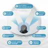 Электрический молокоотсос Hands Free с LED дисплеем, 4 режима и 36 уровней