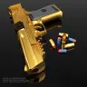 Игрушечный пистолет Desert Eagle с поролоновыми пулями