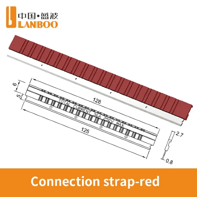 Реле LANBOO J6A на DIN-рейку 1NO1NC DC12V/DC24V со светодиодом