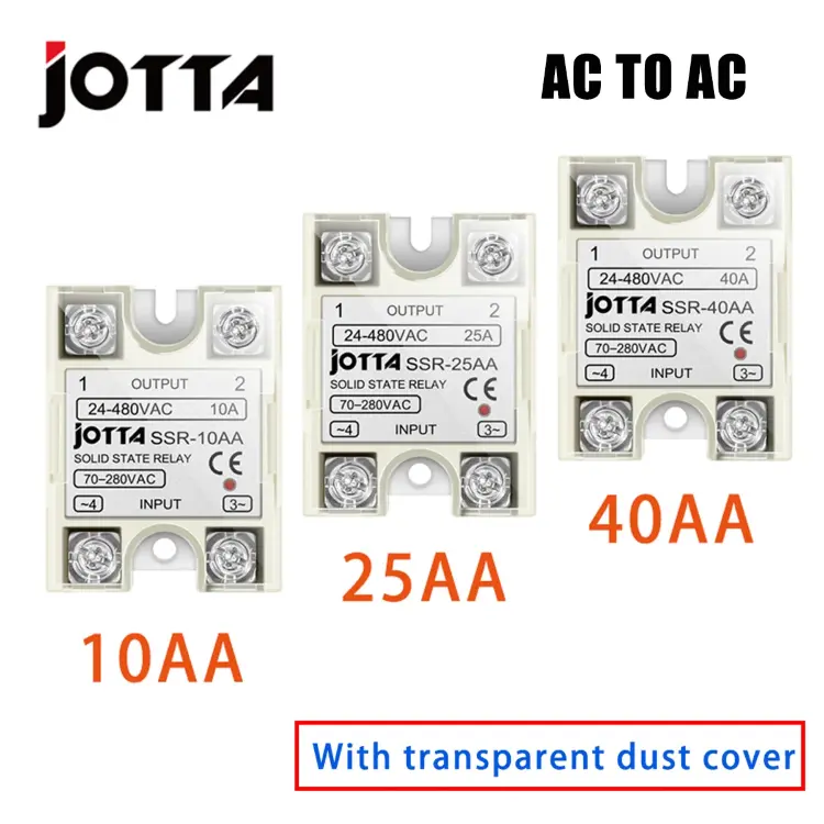 JOTTA SSR -10AA 25AA 40AA твердотельное реле управления переменным током