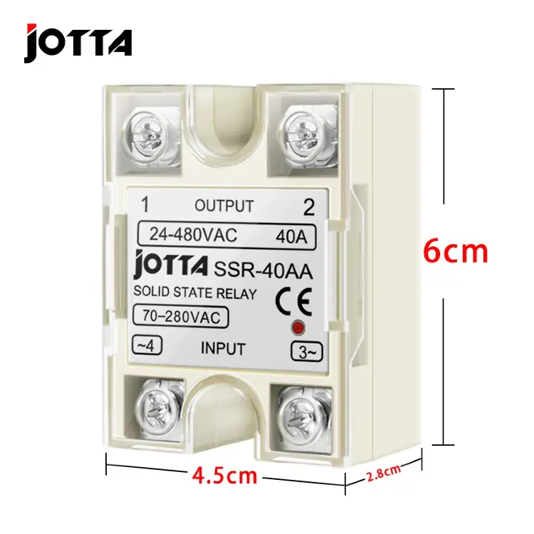 JOTTA SSR -10AA 25AA 40AA твердотельное реле управления переменным током