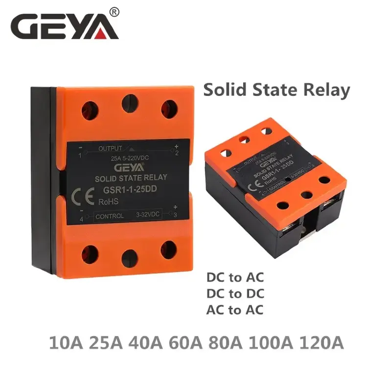 Твердотельное реле GEYA GSR1-1, 40A, управление DC