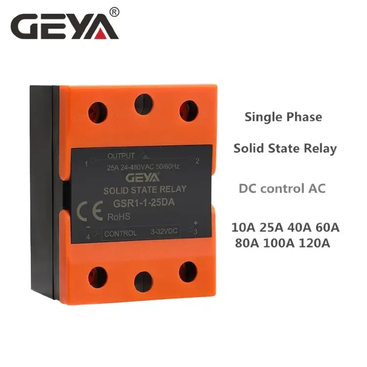 Твердотельное реле GEYA GSR1-1, 40A, управление DC