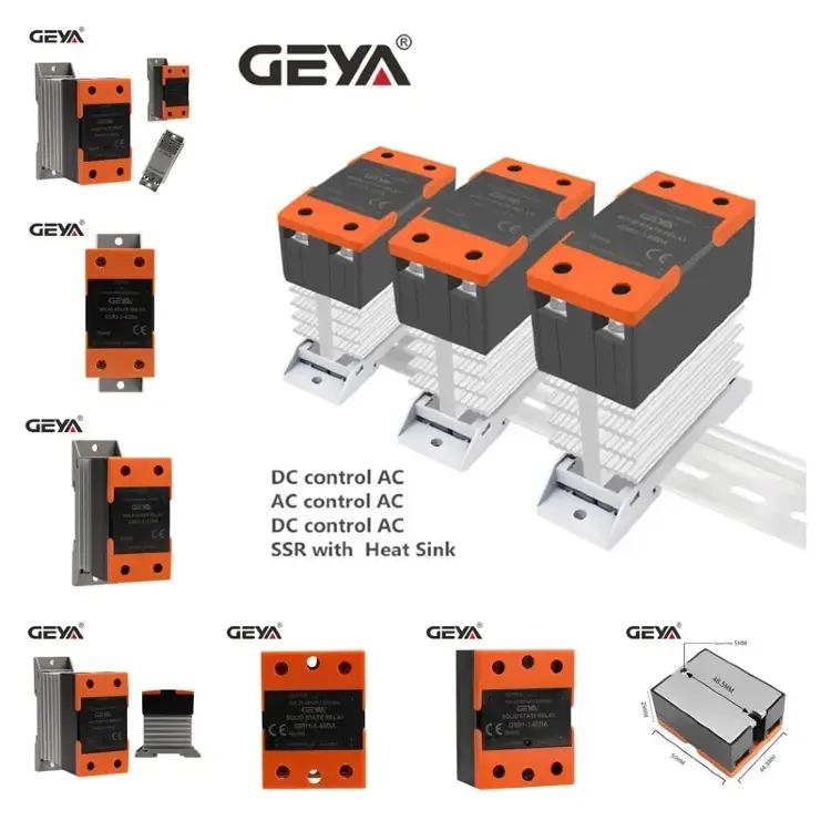 Твердотельное реле GEYA GSR1-1, 40A, управление DC